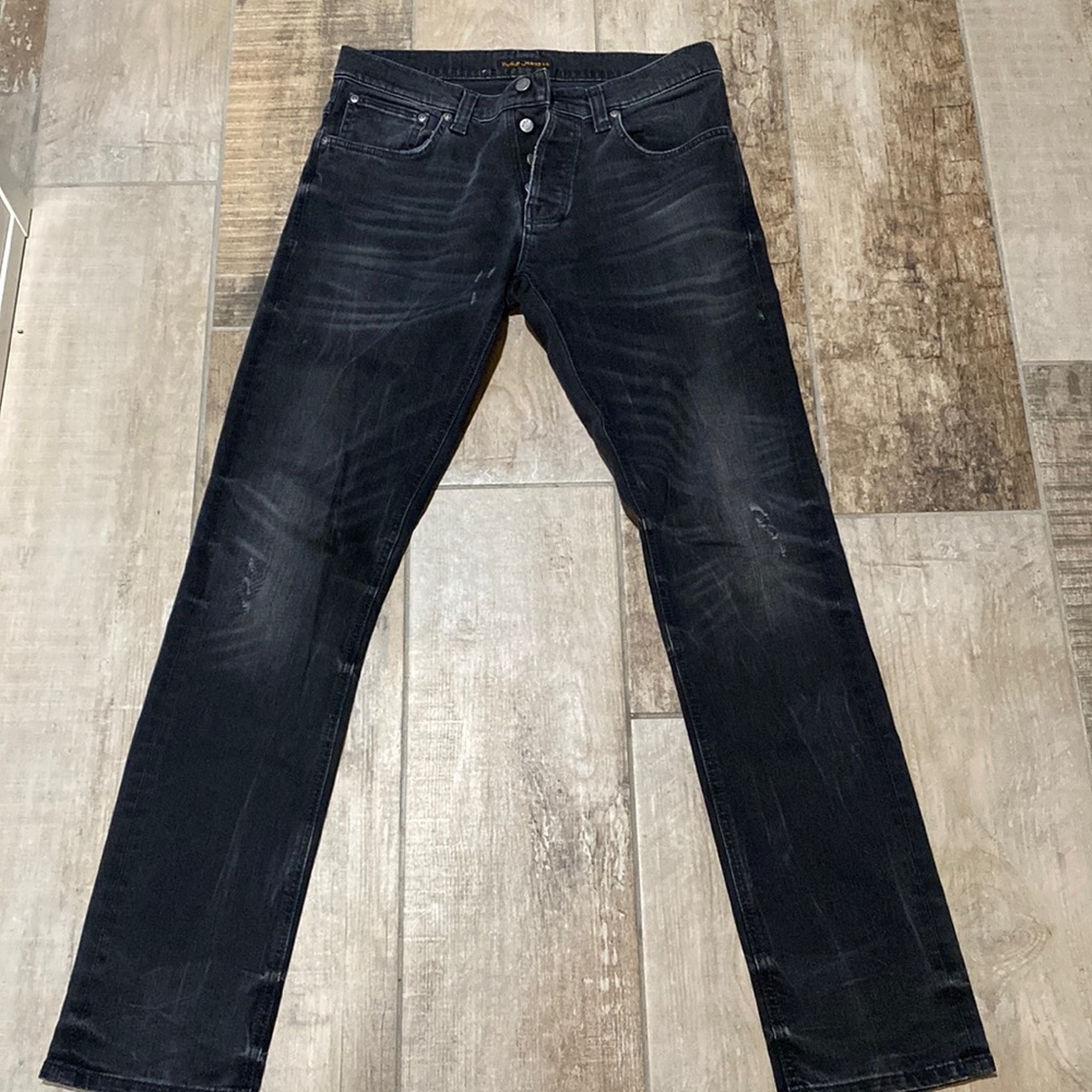 Nudie Grim Tim Henry Replica in  black.